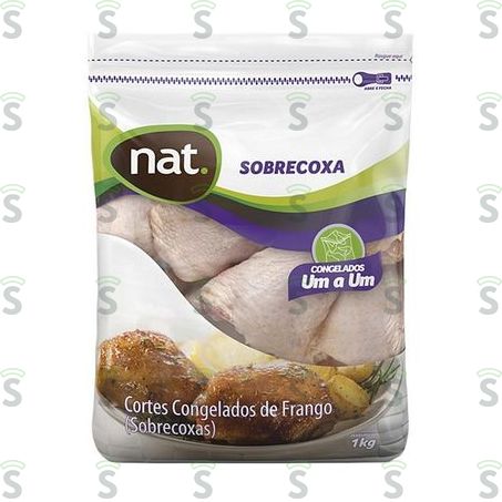  Sobrecoxa Frango p Nat Cong 1kg