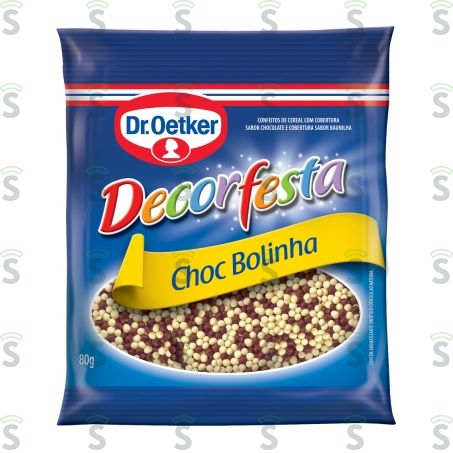  Confeitos Dr Oetker Decoração Chocbola Embalagem 80g