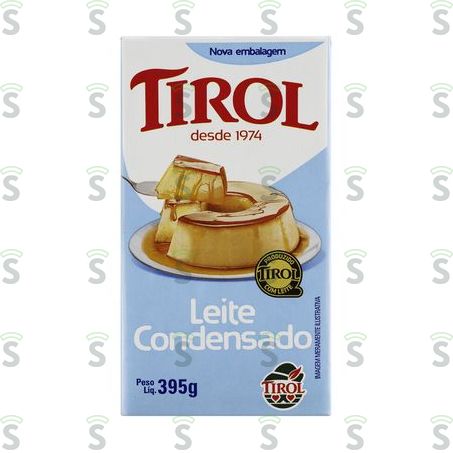  Leite Condensado Tirol Semidesnatado Caixa 395gr