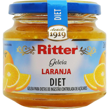 Geleia Ritter 260g - Diet - Laranja