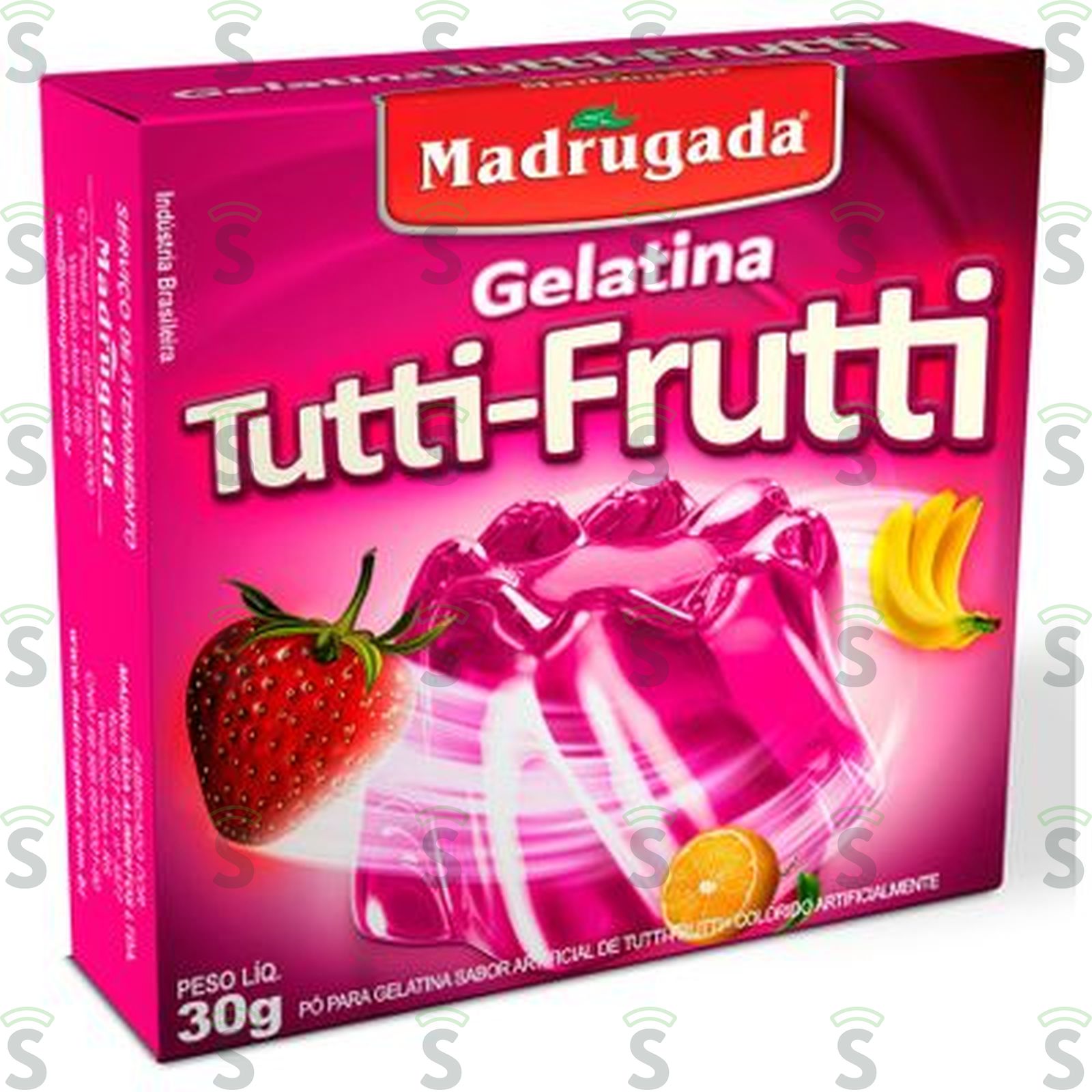 Gelatina Madrugada Tutti Frutti 30G