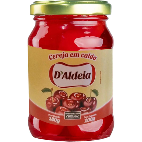 Cereja em Calda DAldeia 100g - Vidro