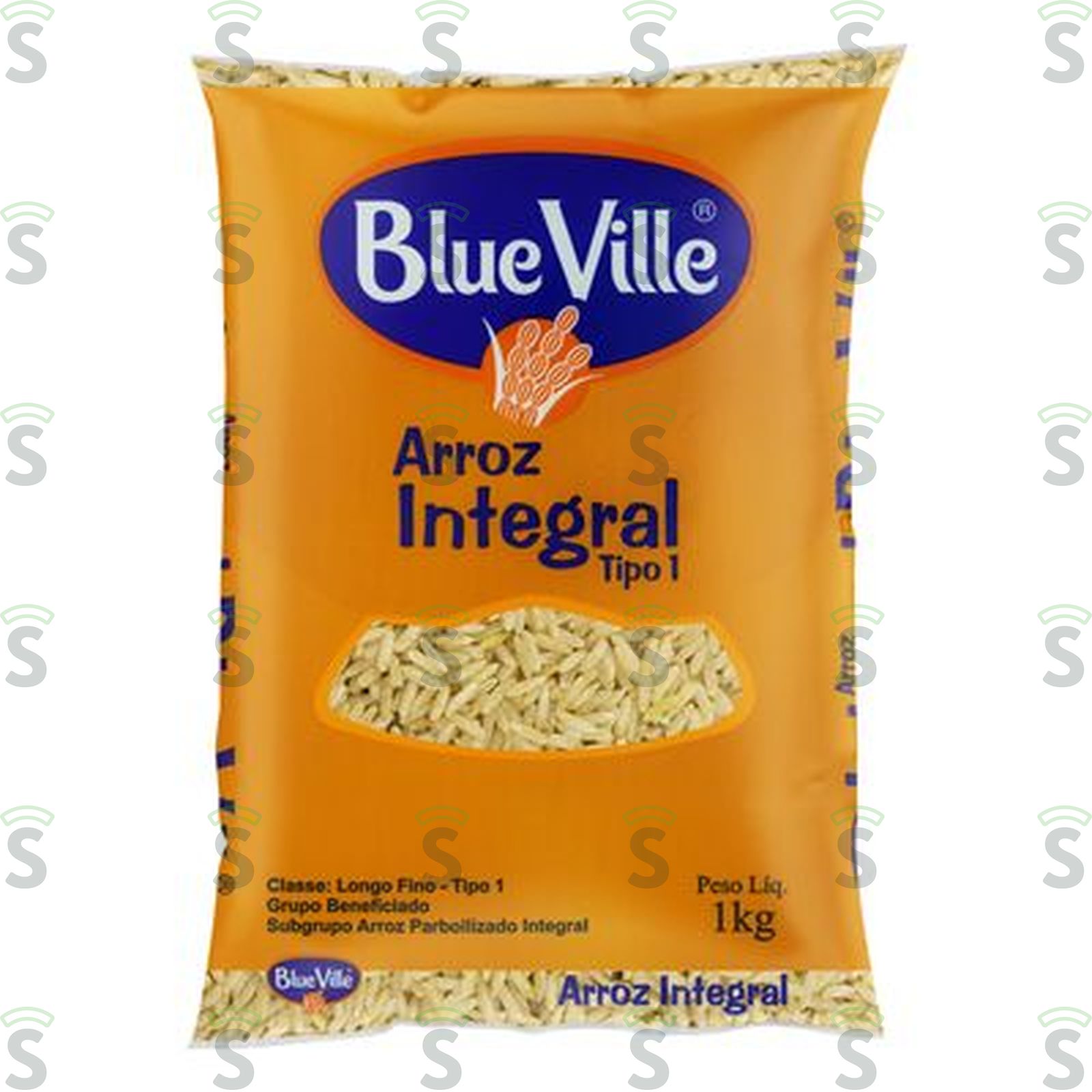 Blue ville-arroz integral 1kg.