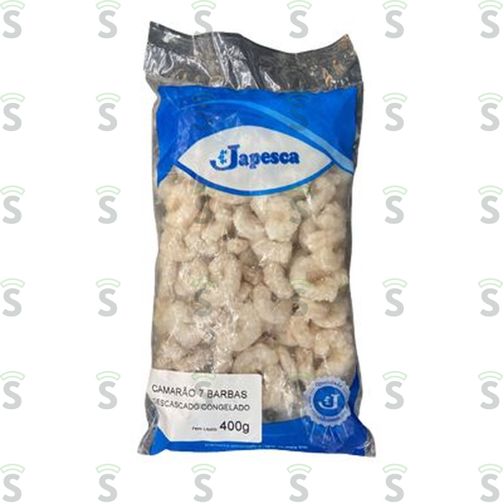 Camarao 7 Barbas Descascado Japesca Congelado 400G