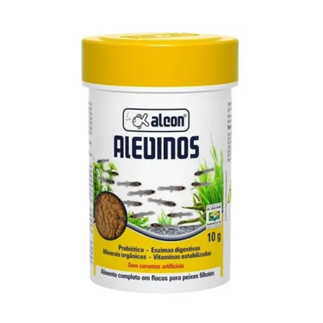 Ração para Peixes Alcon Alevinos 10g