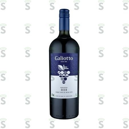  Vinho Tinto Galiotto Seco Garrafa 1lt