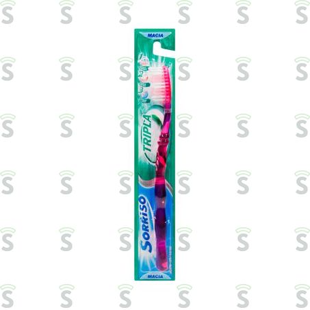  Escova Dental Sorriso Tripla 123 1un