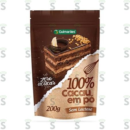  Cacau Po 100% Guimaraes 200g