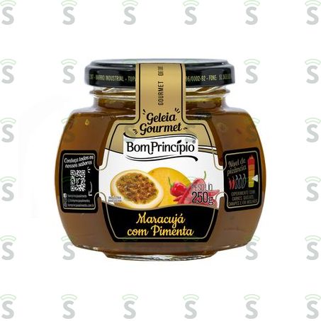 Geléia Bom Principio Maracujá Com Pimenta 250g