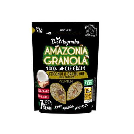 Granola da magrinha premium coconut & brazil nut 250g