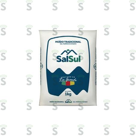  Sal Sul-sal Moido Iodado 1kg