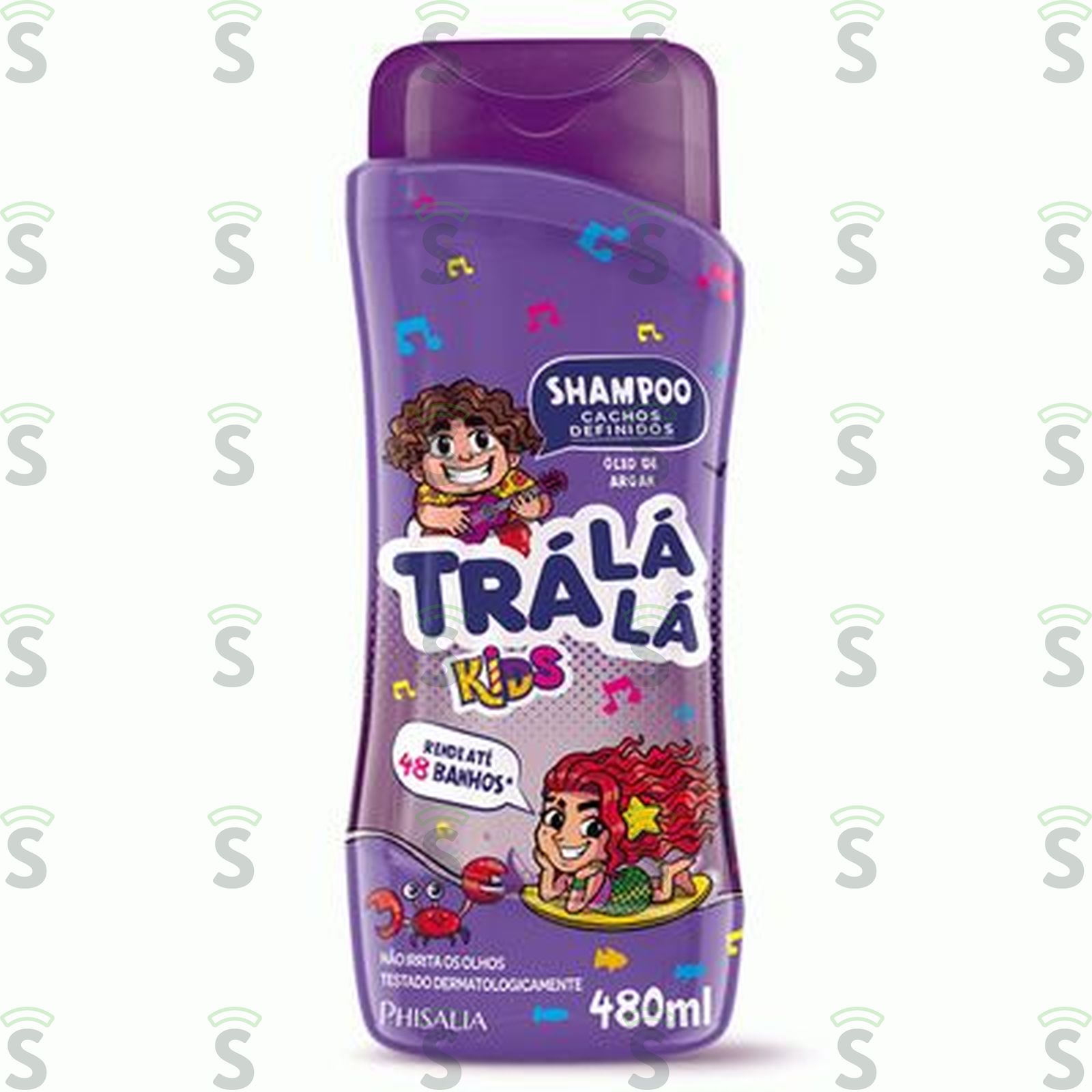 Shampoo Trá Lá Lá Kids Cachos Definidos Frasco 480ml