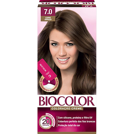 Tintura Biocolor N. 7.0 - Louro Arraso - Mini Kit