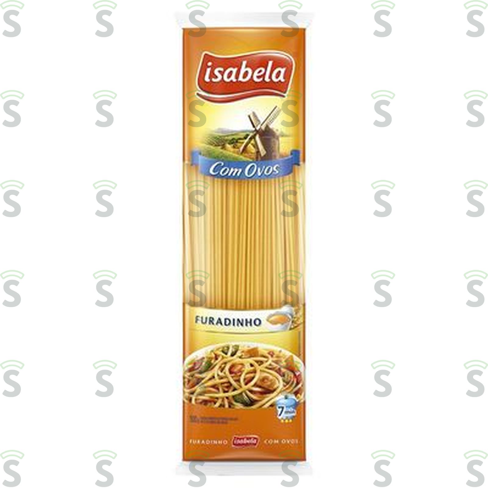 Isabela-massa 500g furadinho