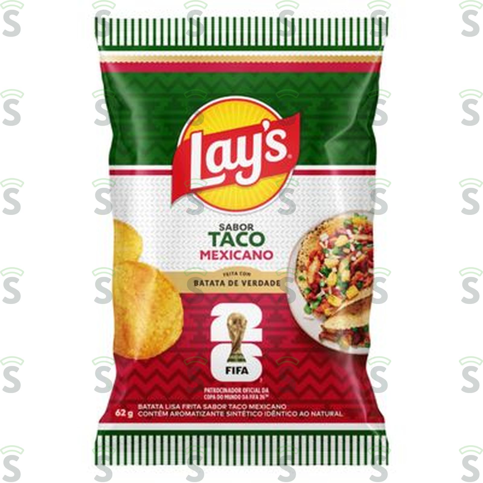 LAYS 62G TACO MEXICANO