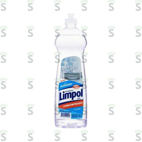  Detergente Limpol Gel Cristal 511g