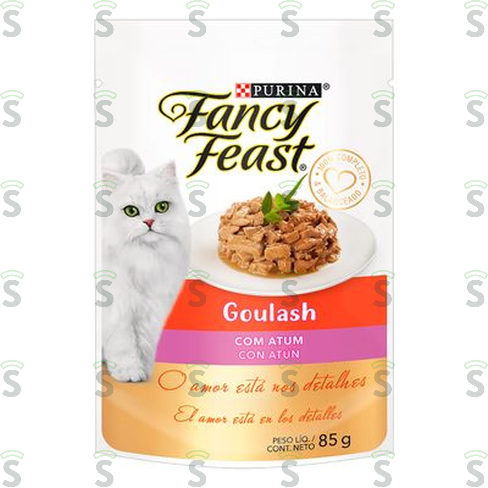 Ração Úmida Fancy Feast Goulash Atum 85G