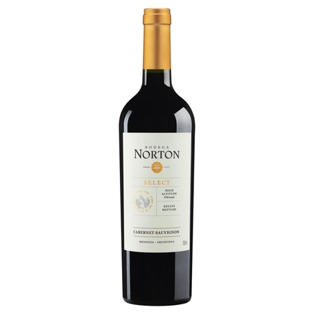 Vinho Argentino Norton 750ml - Select - Cabernet Sauvignon