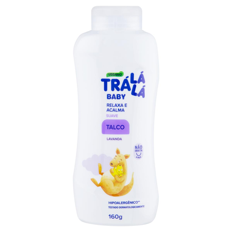 Talco Trá Lá Lá Baby 160g - Suave