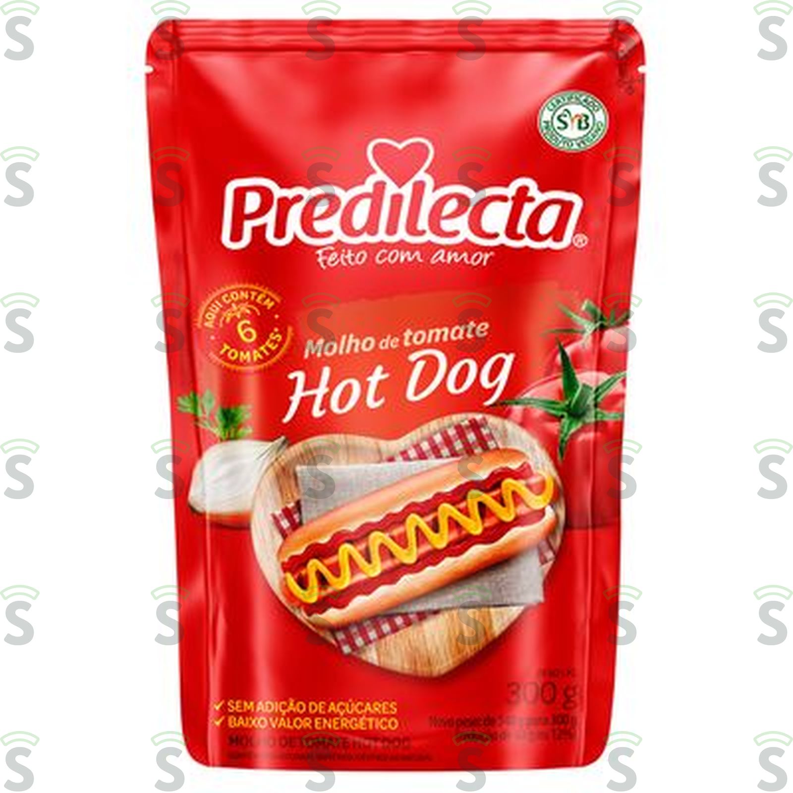 Molho de Tomate Hot Dog Predilecta Sachê 300gr