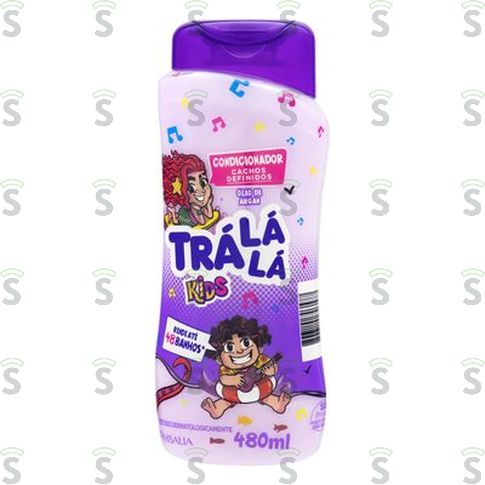 Condicionador Trá Lá Lá Kids Cachos Definidos Frasco 480ml