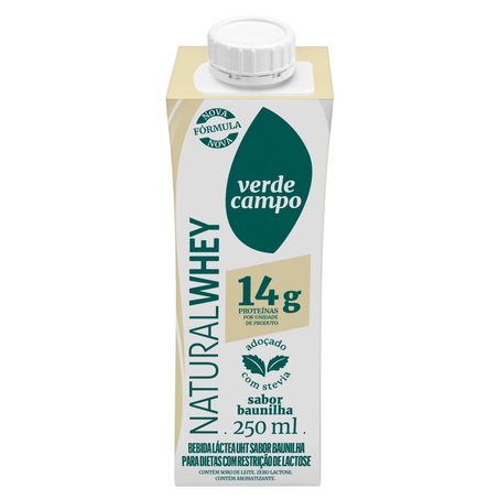Bebida Láctea Shake Whey Lacfree 250ml - Baunilha - TP