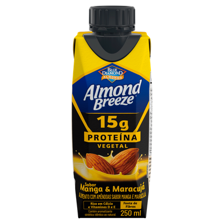 LEITE ALMOND BREEZE AMENDOAS MANGA E MARACUJA 250ML