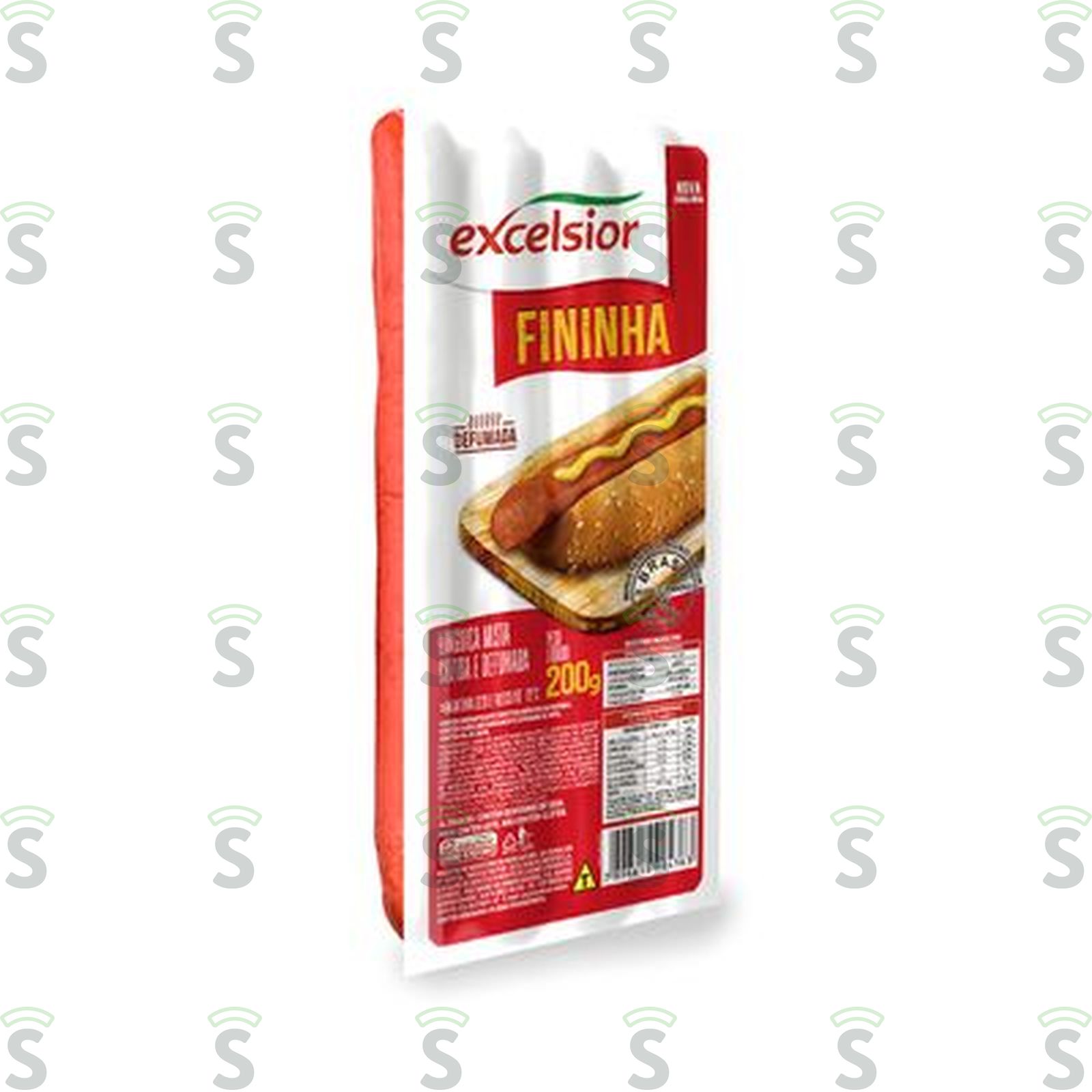 Linguiça Excelsior Fininha Defumada 200G