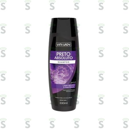  Vini Lady-shampoo 330ml Preto Absoluto