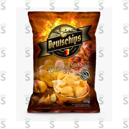  Deutschips-batata Onda 50g Churrasco
