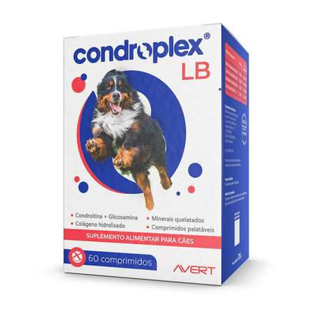Suplemento Avert Condroplex LB com 60 Comprimidos