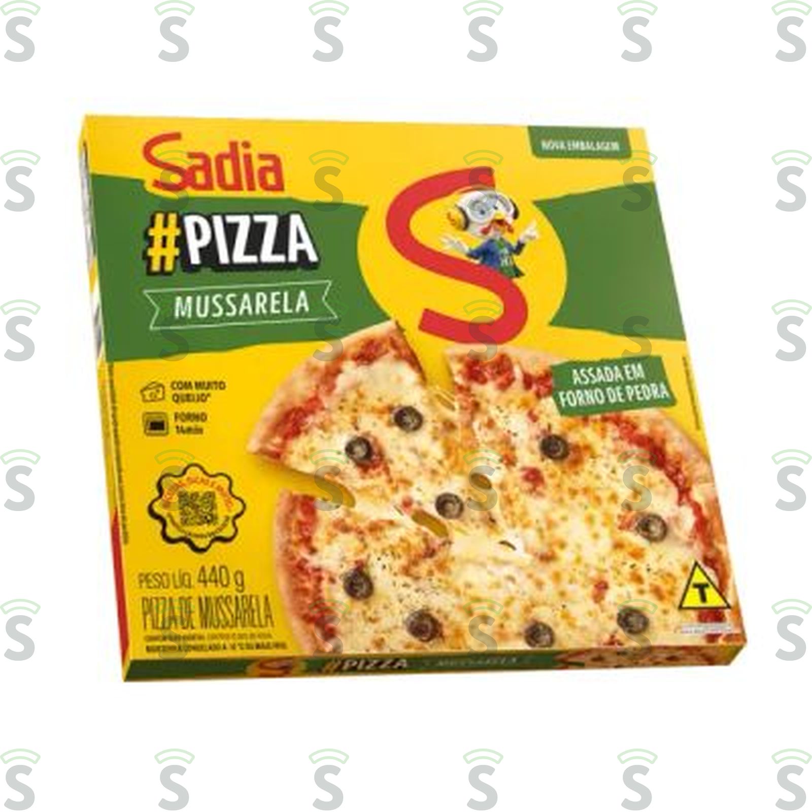 Pizza Sadia Mussarela 440G