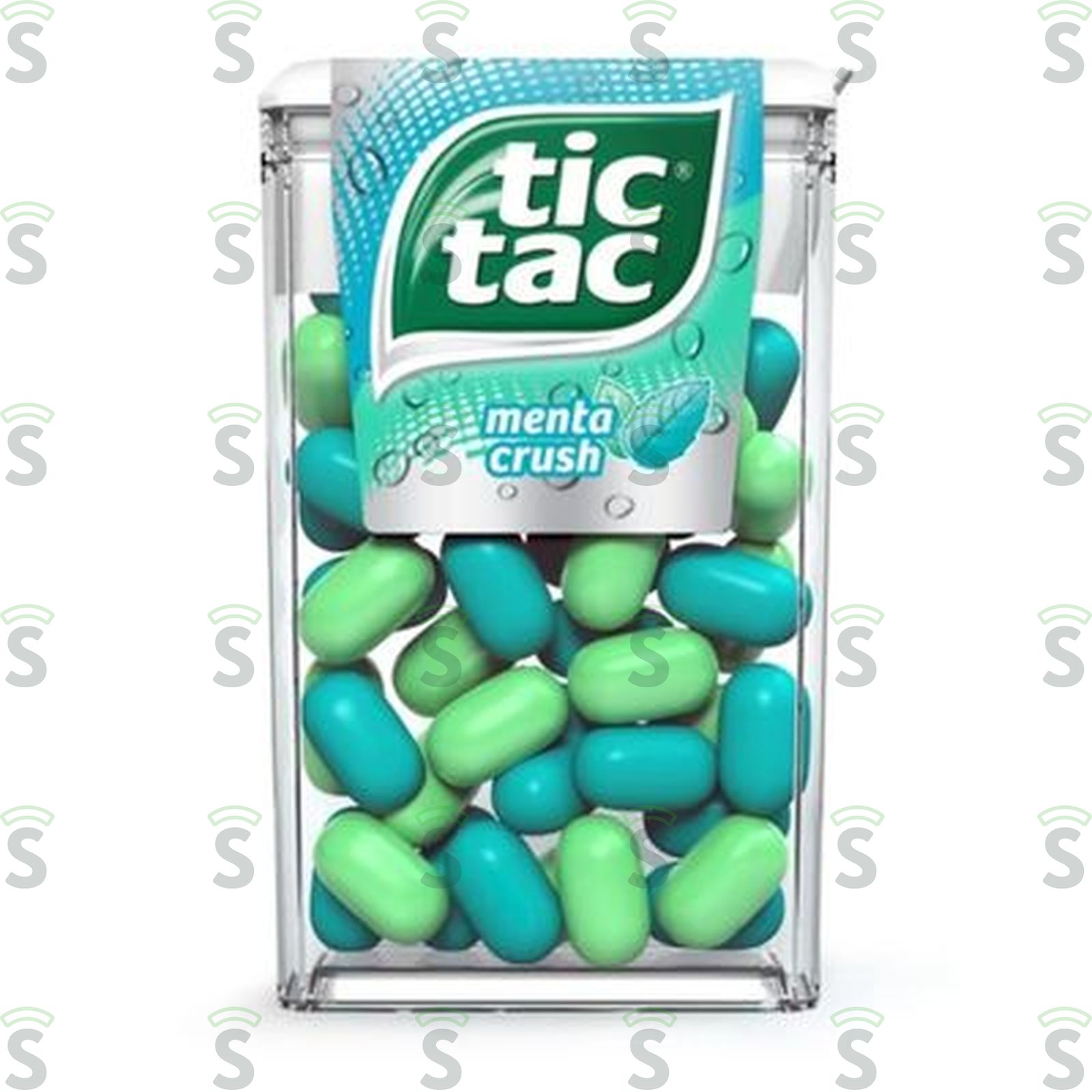 Bala Tic Tac Menta Crush Embalagem 16G