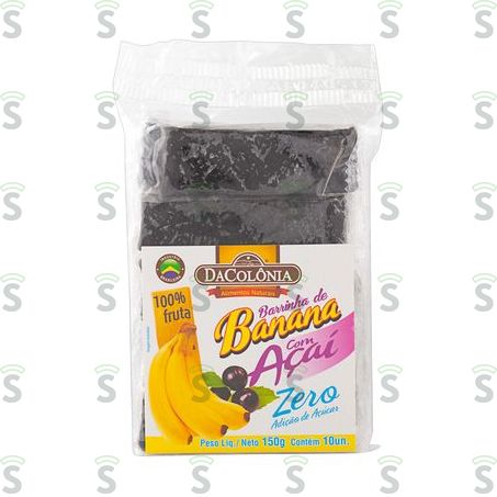  Dacolonia-barrinha Banana 150g Acai