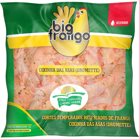 Coxinha da Asa Big Frango Resfriada - Temperada Kg