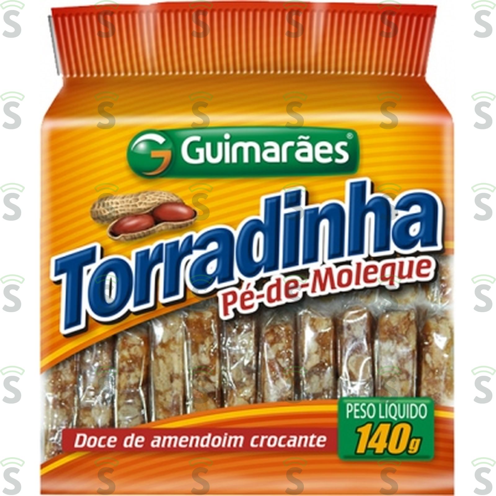 Pé de Moleque Guimarães Torradinha Pote 140G
