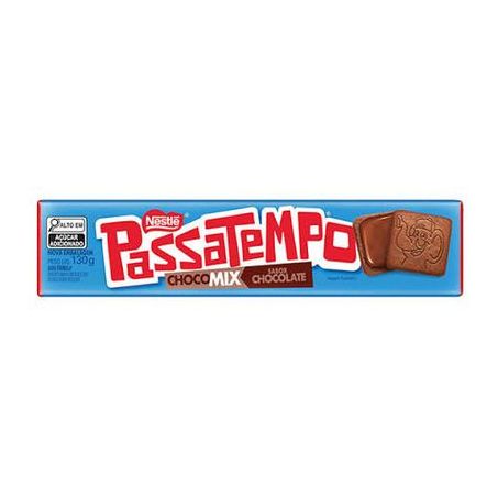 BISC PASSATEMPO RECH CHOCO MIX 130G
