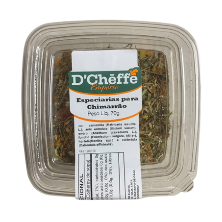 Especiarias para chimarrão D'cheffe 70g