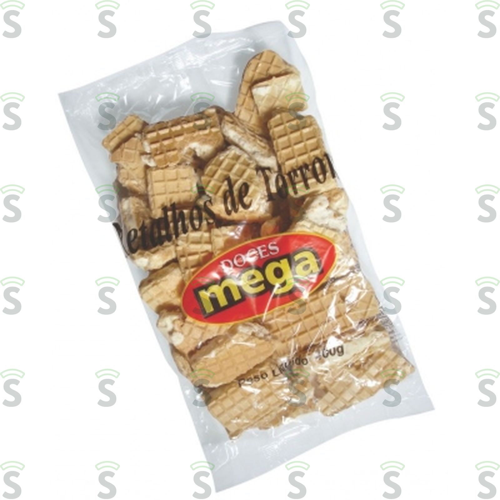 Retalhos De Torrone Doces Mega 300G
