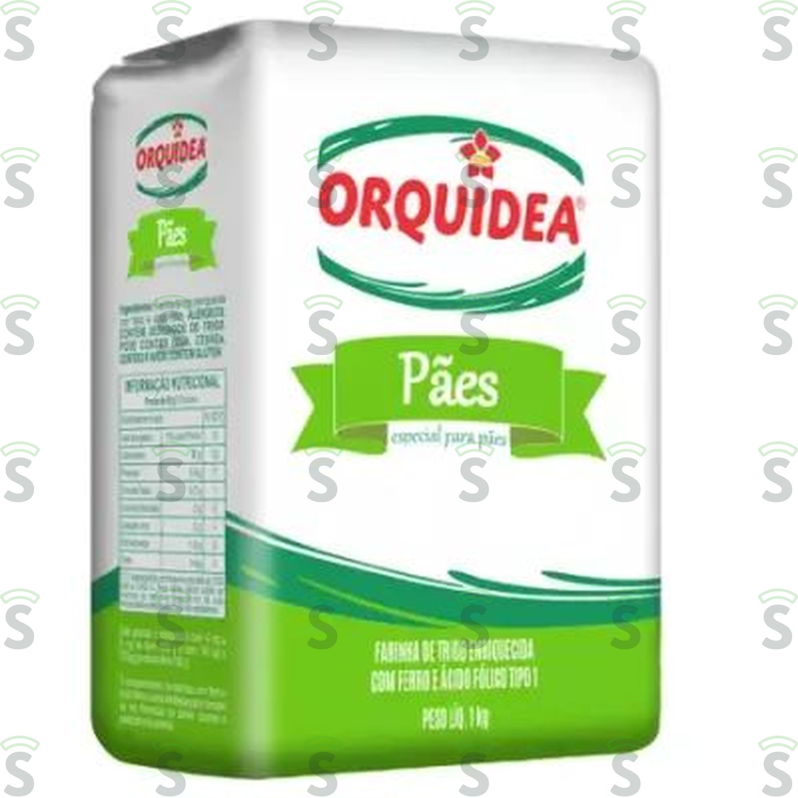 Orquidea-farinha trigo 1kg paes