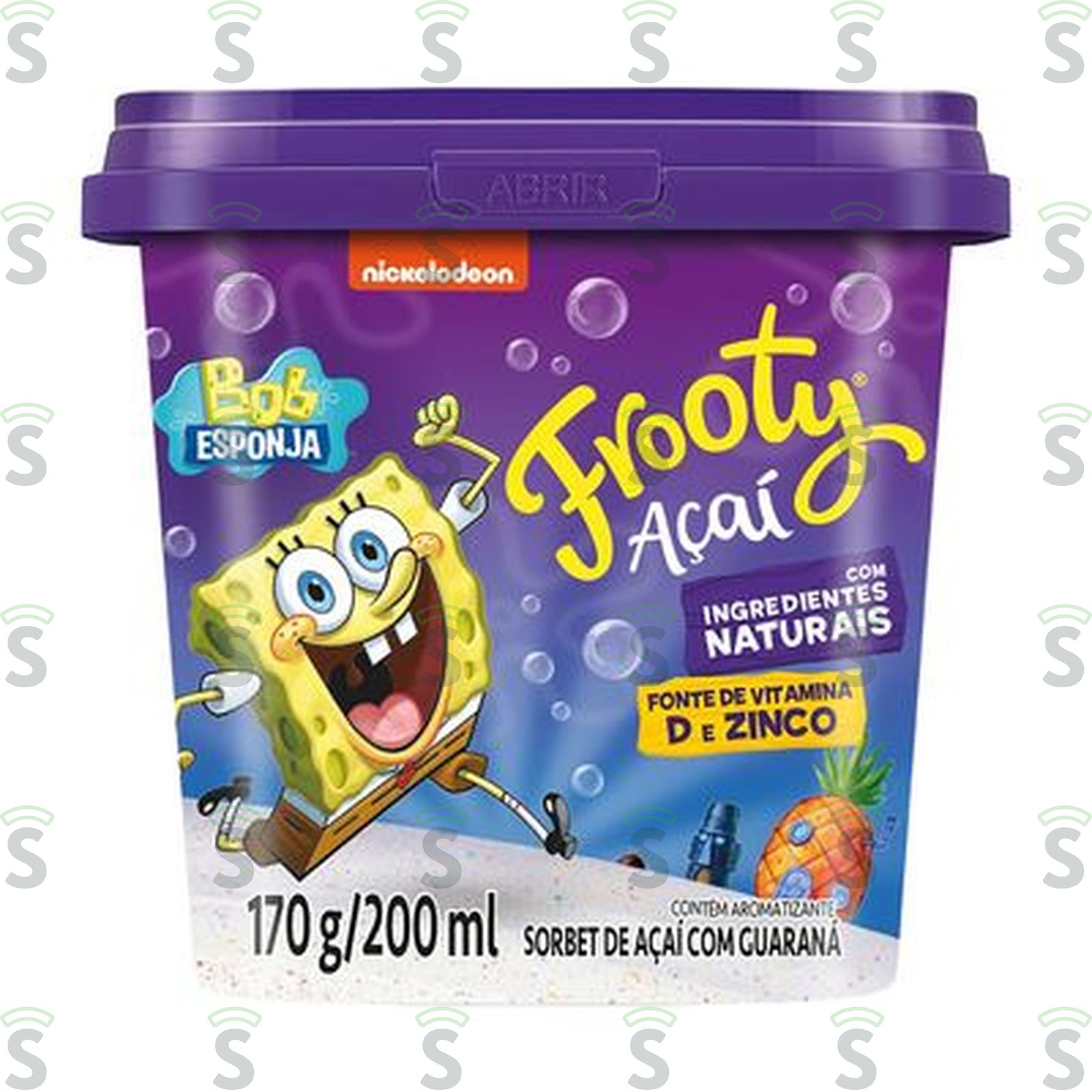 FROOTY ACAI 200GR BOB ESPONJA