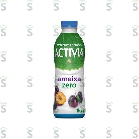  Iogurte Probiótico Activia Zerolac Ameixa 1kg