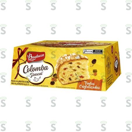  Colomba Bauducco 500gr Frutas Cristalizadas