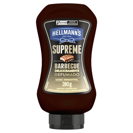 Molho Hellmanns 280g - Supreme - Barbecue