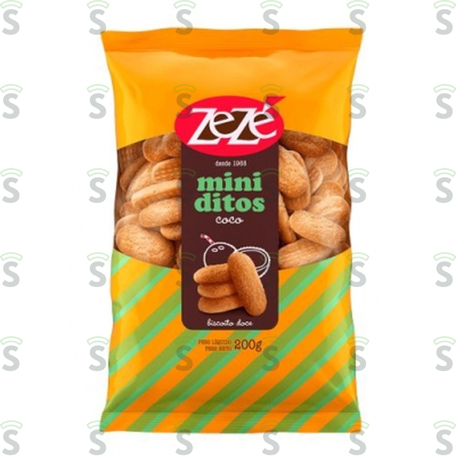 Zeze-bisc. miniditos coco 200g