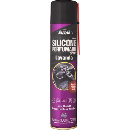 Silicone Bucas 300ml - Spray - Lavanda