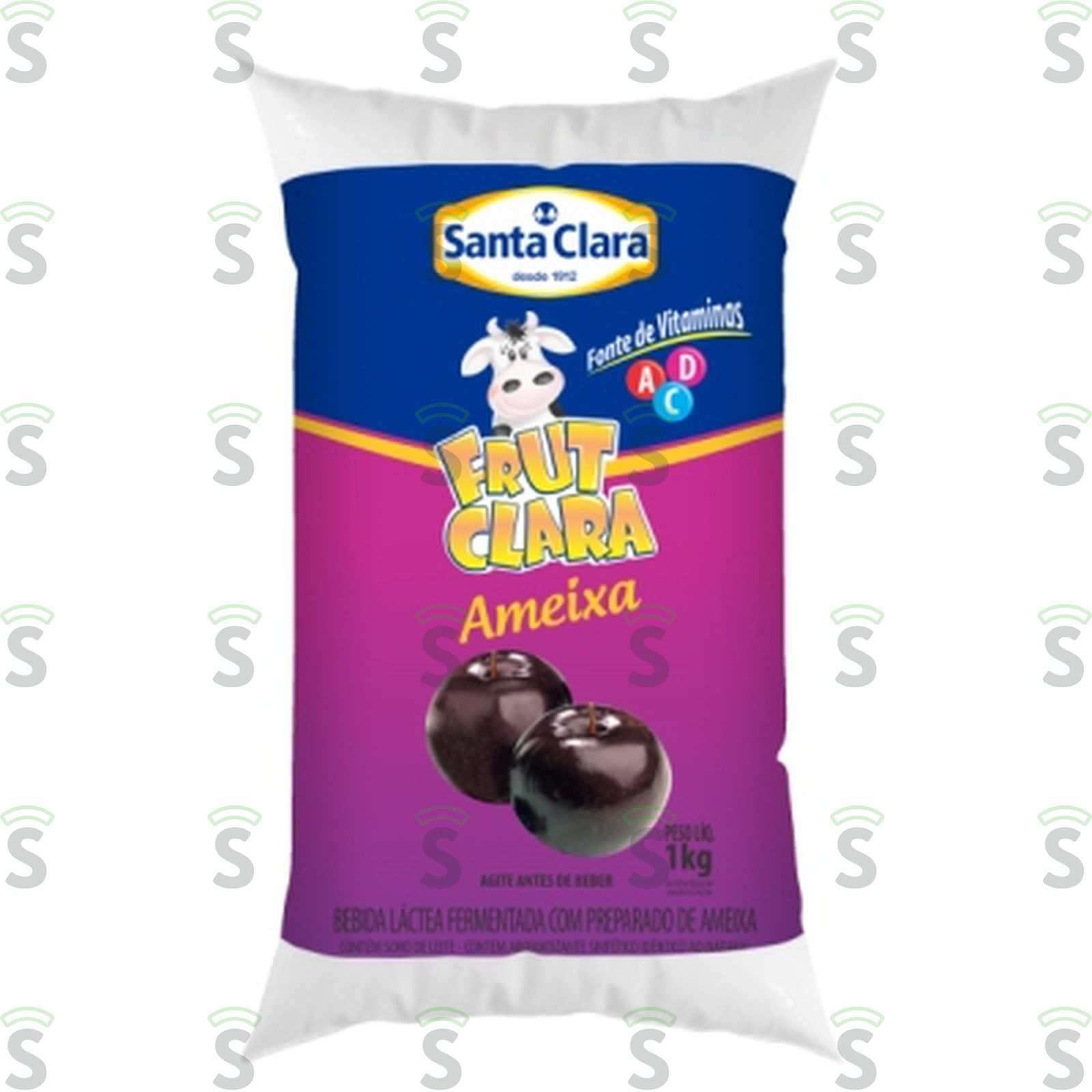 Santa clara-bebida saco 1kg ameixa