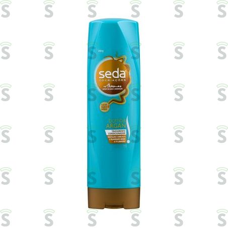  Tratamento Condicionador Seda Joias da Natureza Óleo de Argan Frasco 325ml