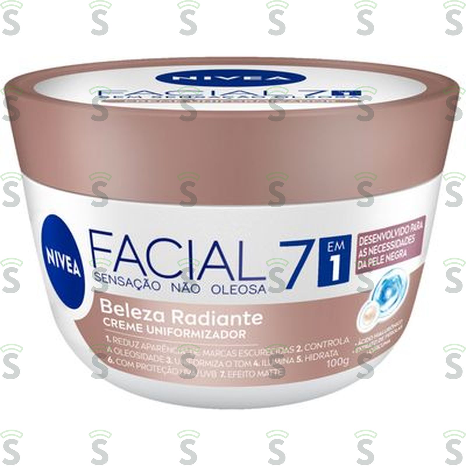 Creme Uniformizador Facial Nivea Beleza Radiante Pote 100gr