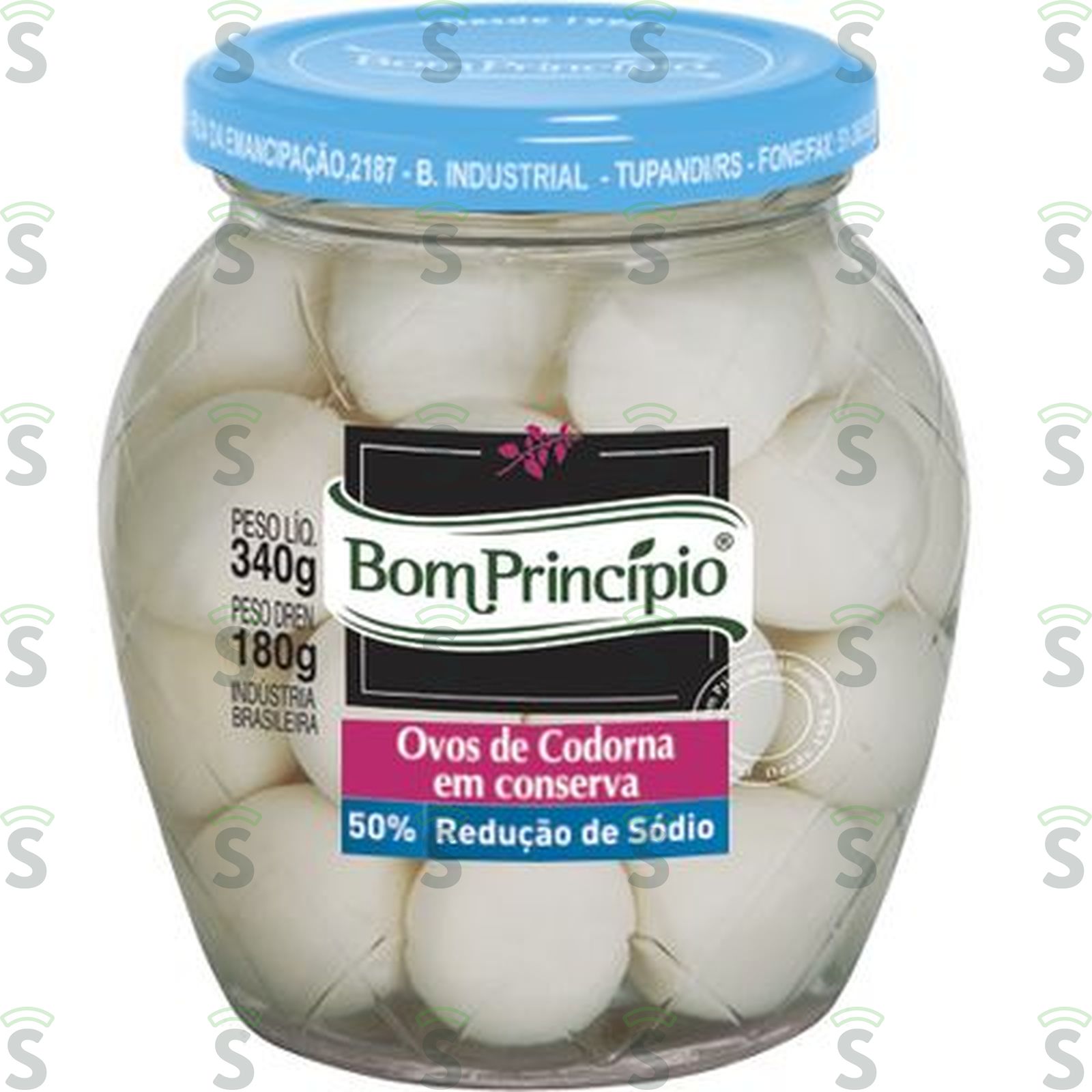 Ovo Codorna Bom Principio 180G